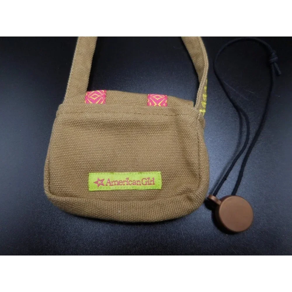 American Girl Doll Lea Clark Book Bag &‎ Compass